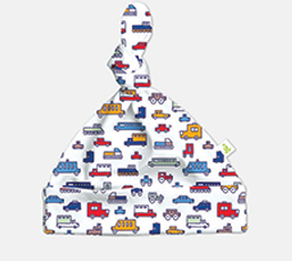 Vehicles Footie w/ Hat & Bib