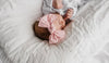 Patterned Shabby Knot Baby Headband image 1