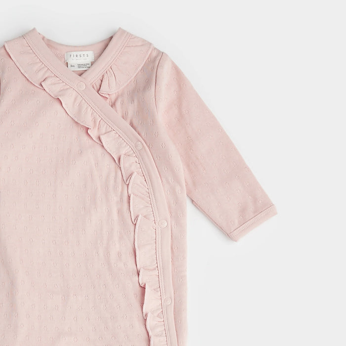 Pink Pointelle Knit Collection image 2