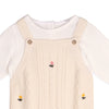 Mini Flowers Knit Overall Set image 1