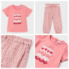 Graphic Tee & Printed Pants image 0