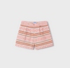 Striped One-Shoulder Top & Matching Shorts Set image 10