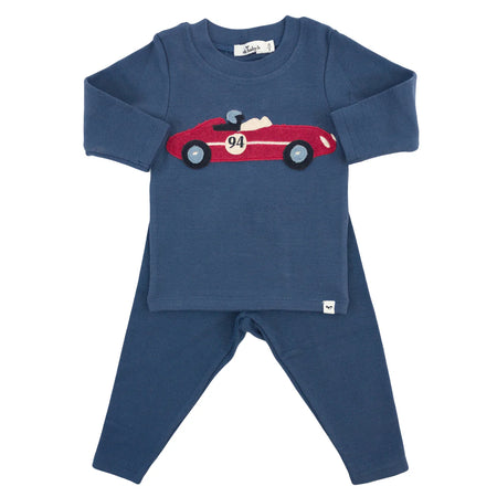 Racecar Applique 2pc image 0