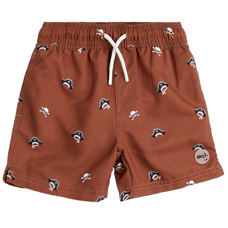 Pirate Hat Swim Shorts image 0