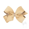 Corduroy Over Grosgrain Bow image 1