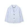 Pinstripe Linen 3-piece Suit image 0