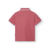 Salmon Polo & White Shorts image 7