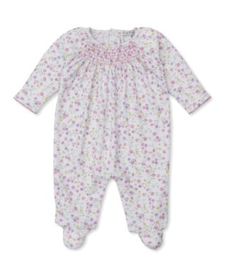 “Meadow Daydream” Smocked Footie